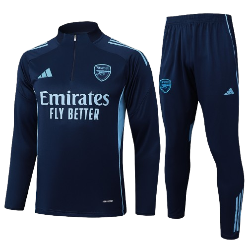 אימונית חצי רוכסן ארסנל כחולה