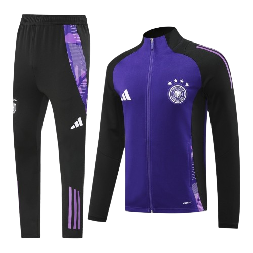 חליפת גרמנייה סגולה רוכסן מלא