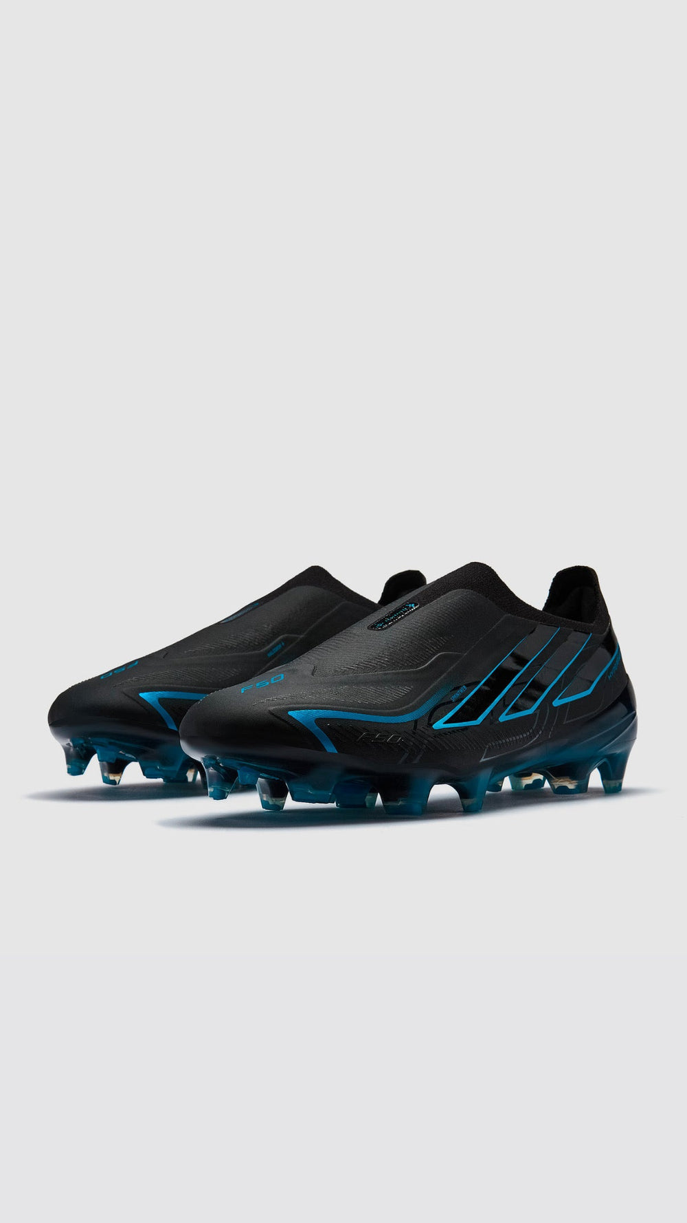 ADIDAS F50 HYPERFAST LACELESS ELITE FG BLACK VOLT