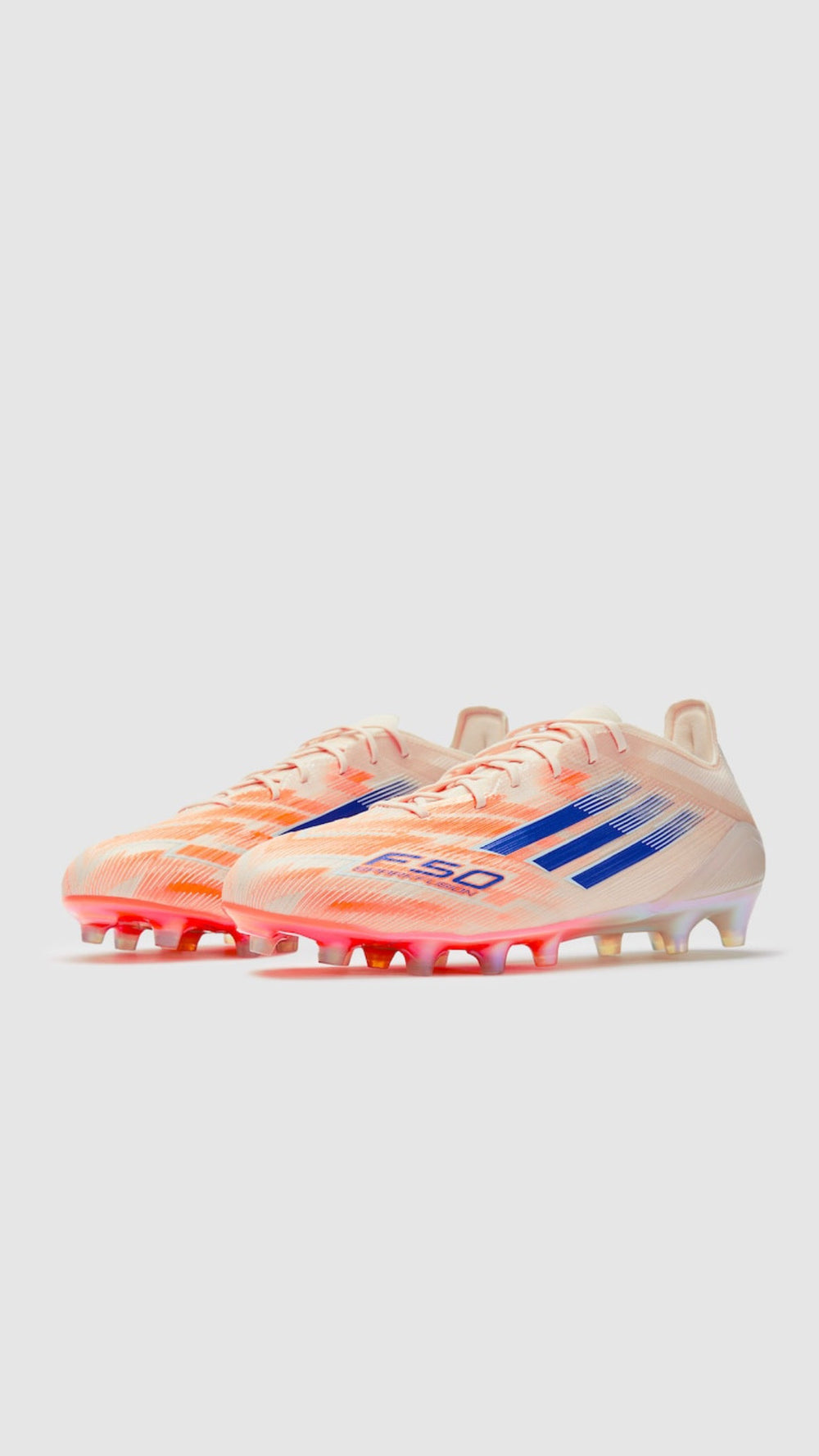 ADIDAS F50 ELITE FG - WHITE BLUE