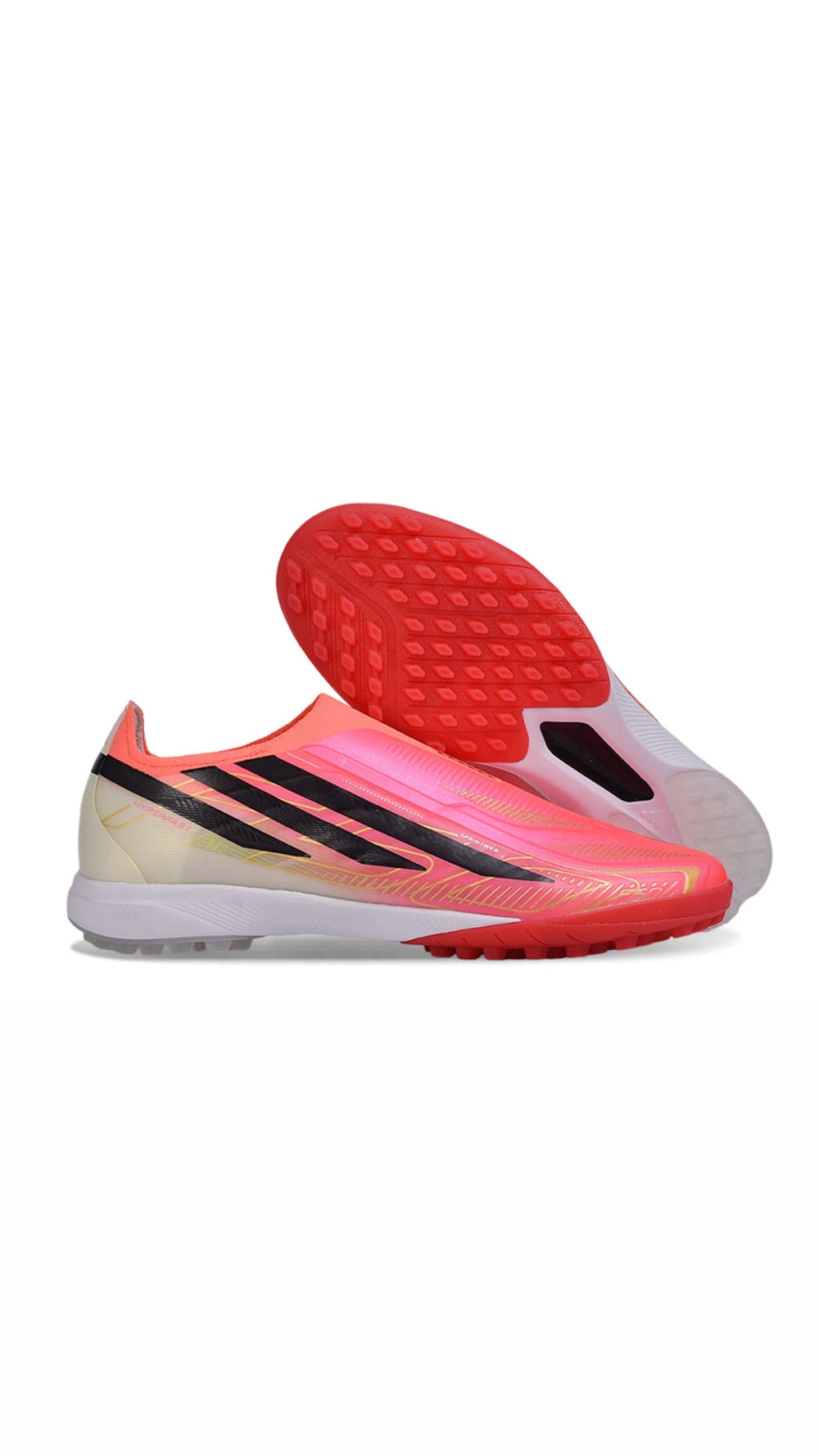 ADIDAS F50 HYPERFAST LACELESS WC PINK TF