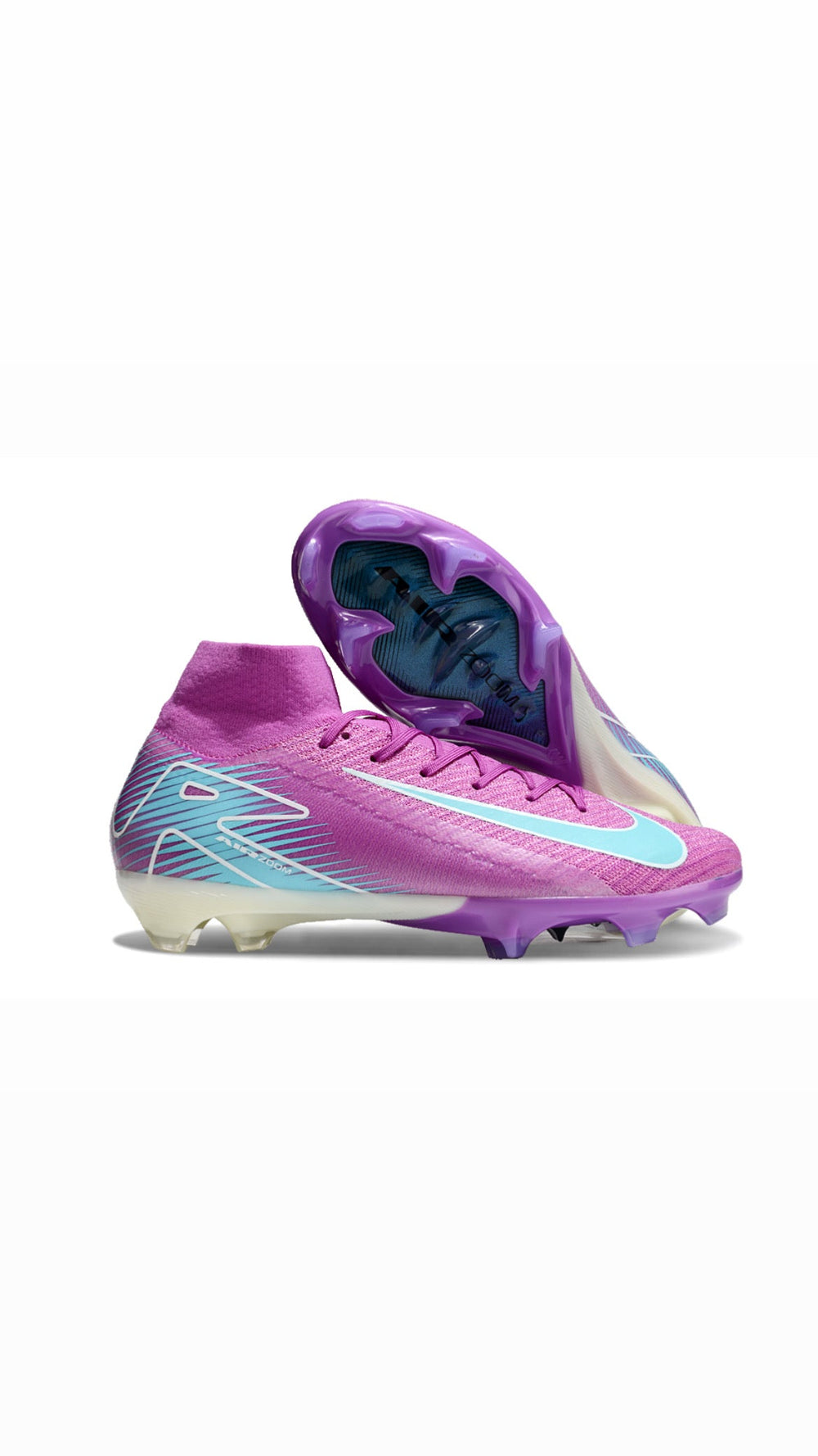 NIKE AIR ZOOM MERCURIAL SUPERFLY 16 ELITE FG - PURPLE BLUE