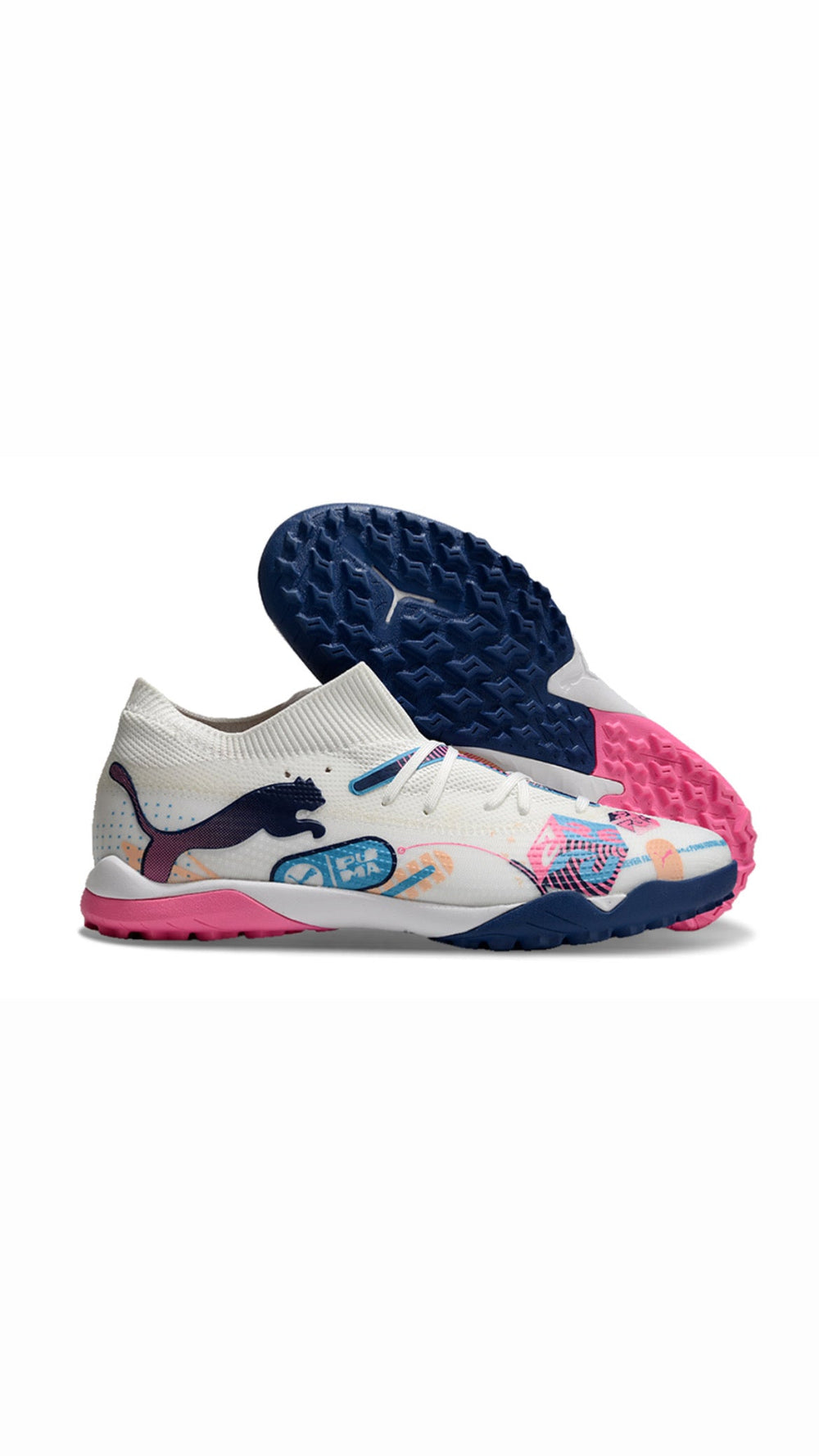 PUMA - WHITE NAVY PINK TF