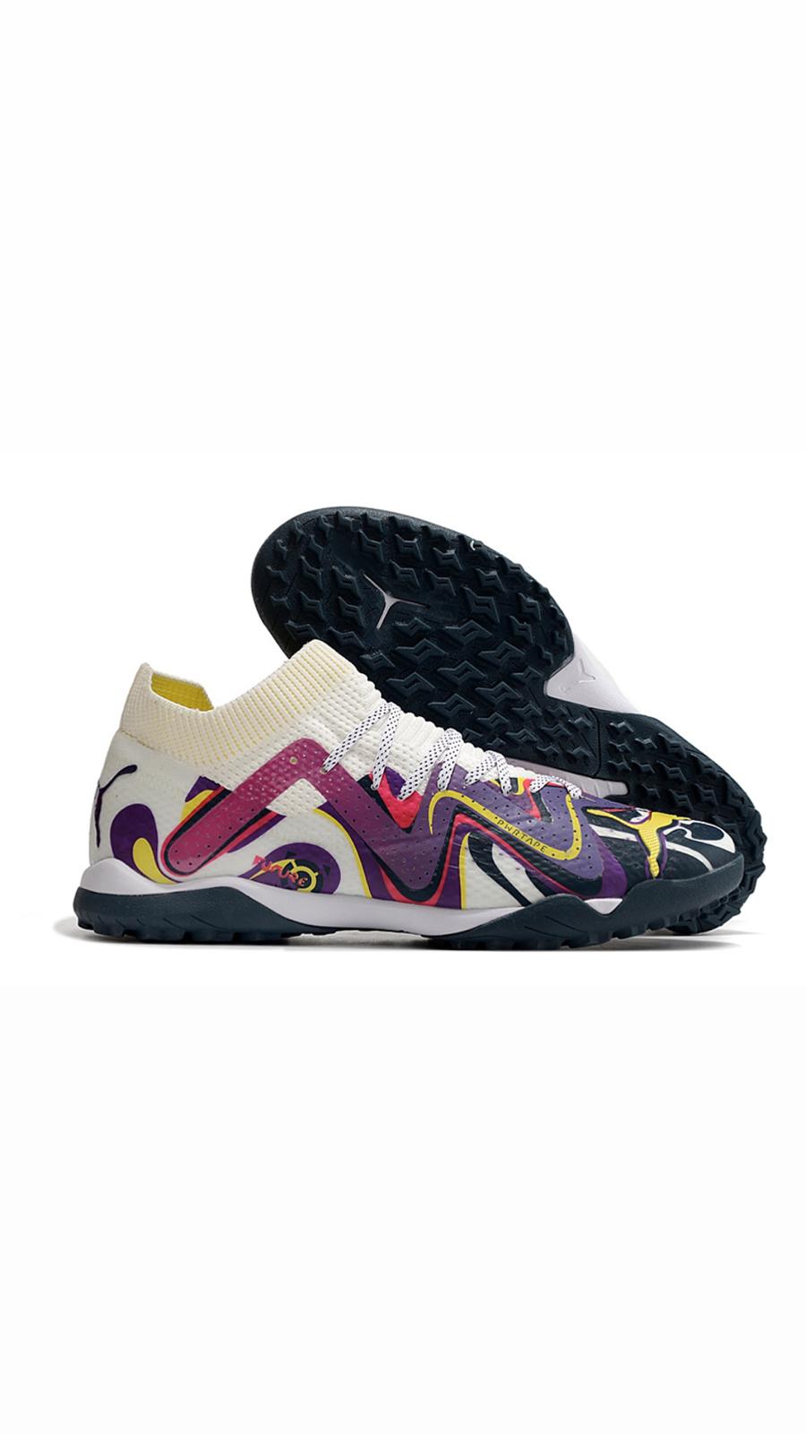 PUMA - WHITE PURPLE TF