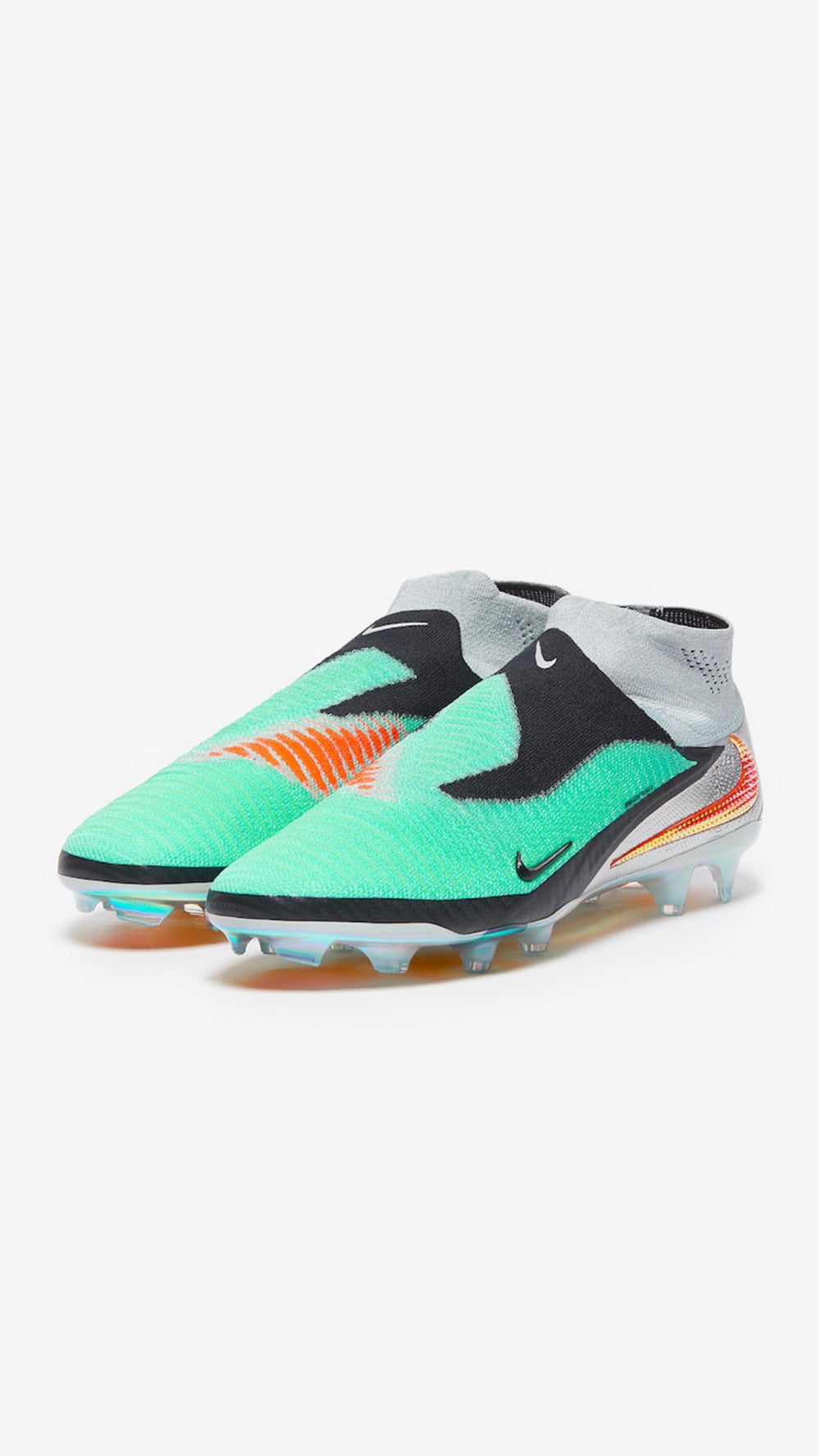 NIKE PHANTOM 6 ELITE HIGH FG - GREEN ORANGE