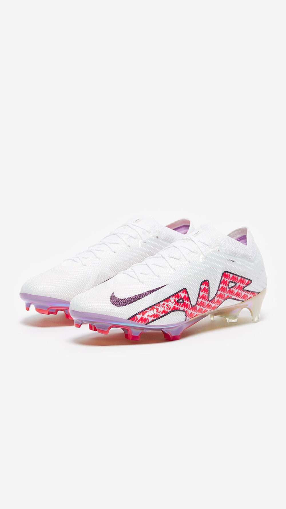 NIKE AIR ZOOM MERCURIAL VAPOR 15 FG - WHITE PINK PURPLE