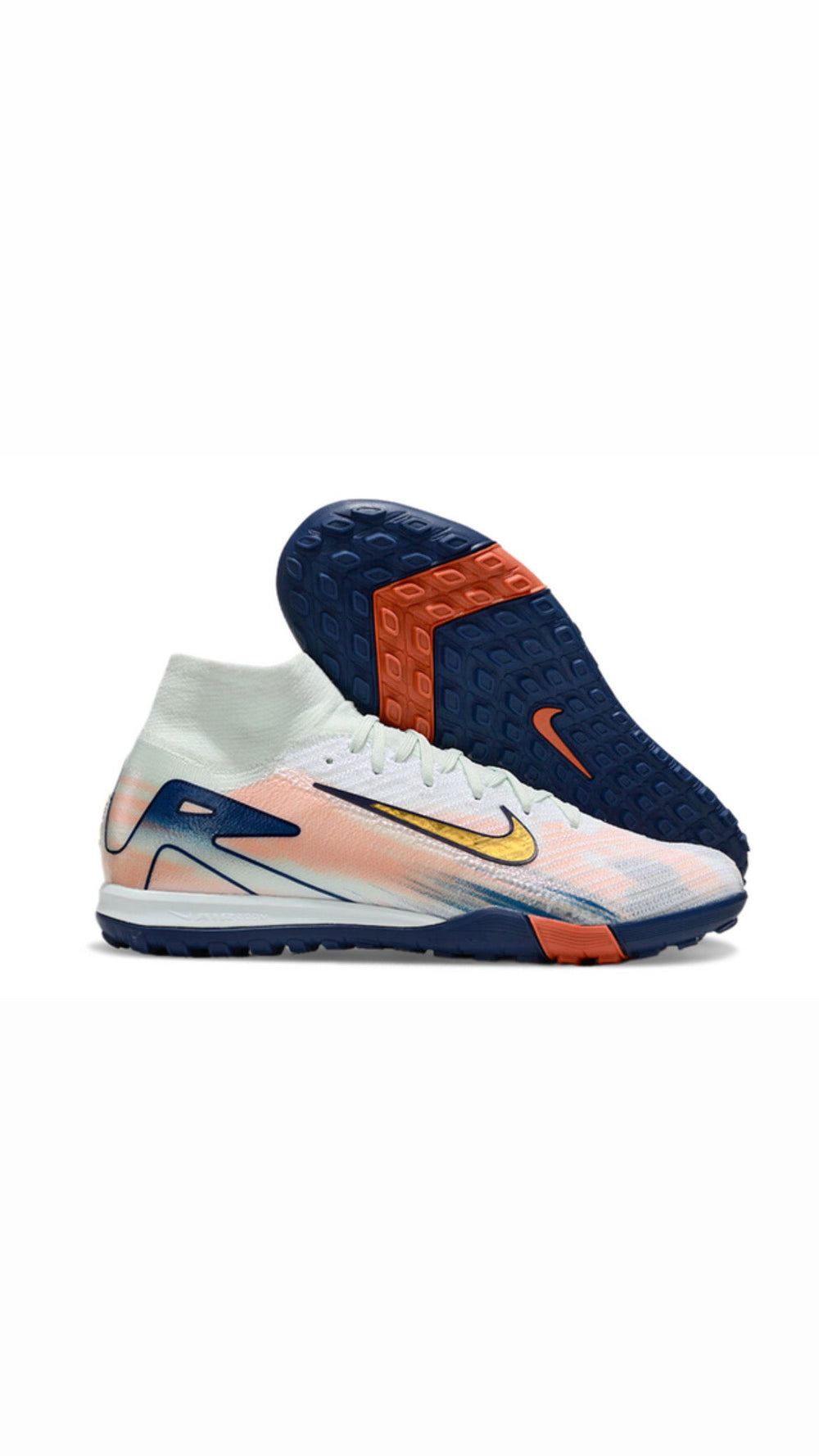 NIKE - WHITE ORANGE TF