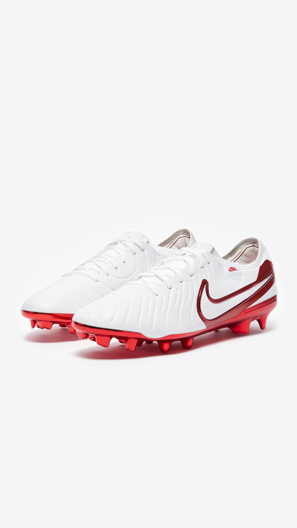 NIKE TIEMPO LEGEND ELITE FG - WHITE RED