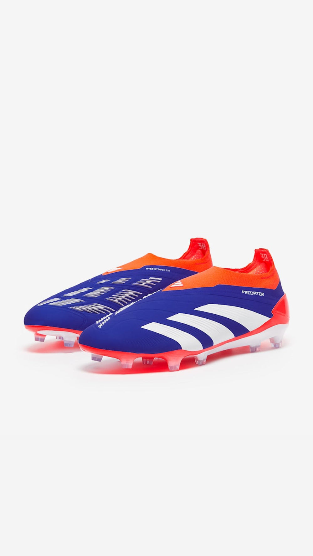 ADIDAS PREDATOR ELITE LACELESS FG - BLUE ORANGE
