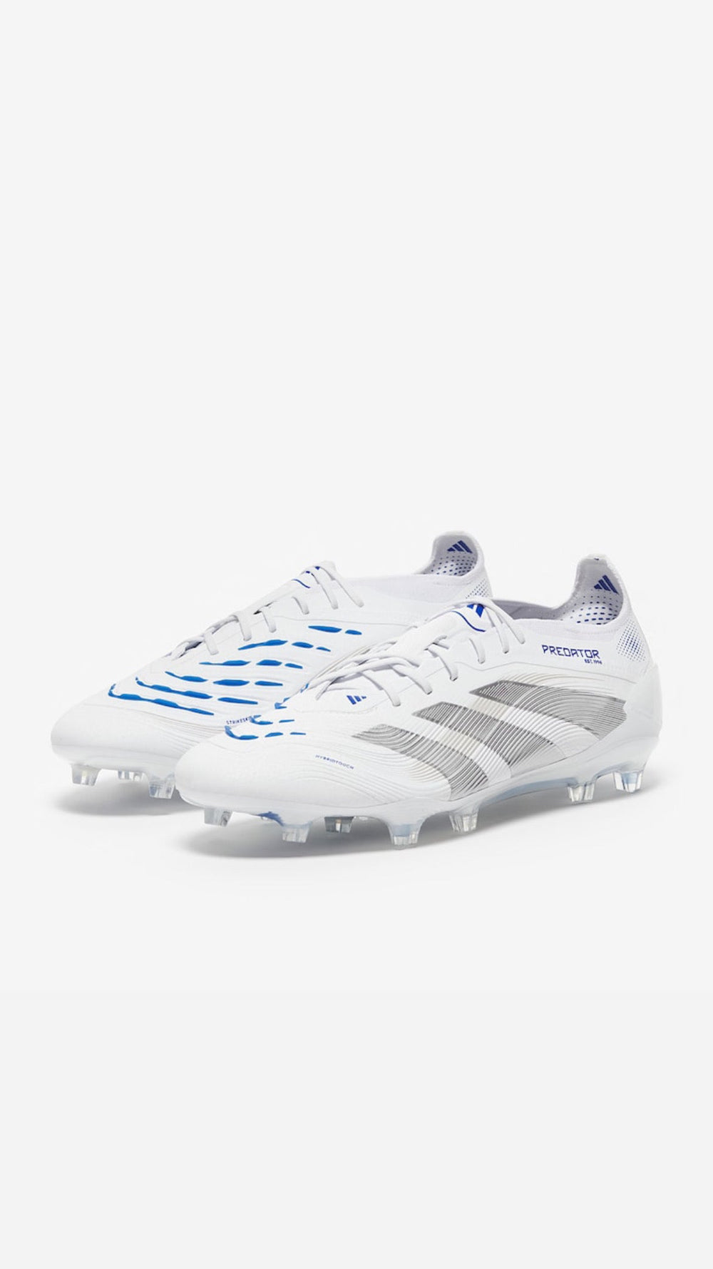 ADIDAS PREDATOR ELITE FG - WHITE BLUE