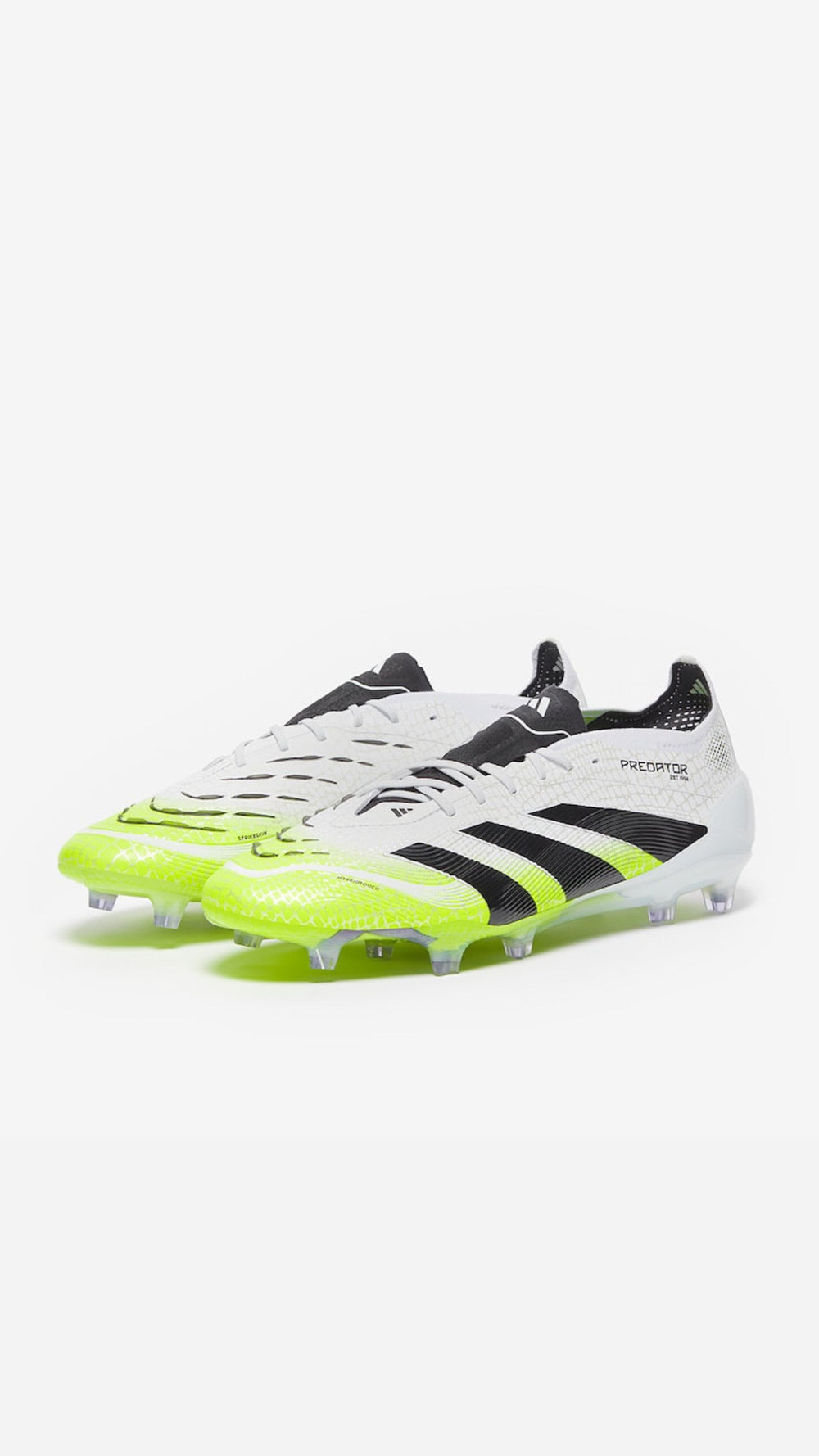 ADIDAS PREDATOR ELITE LACES FG - WHITE VOLT BLACK