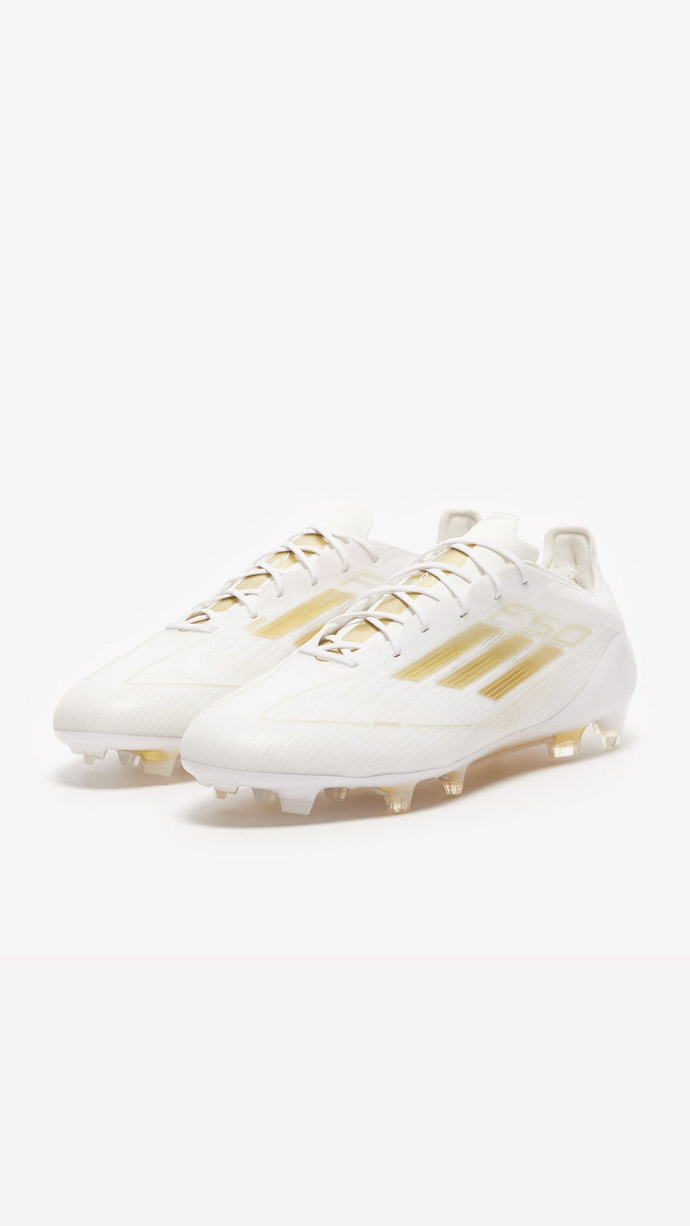 ADIDAS F50 ELITE FG - WHITE GOLD 2