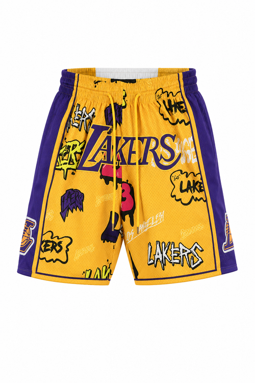 מכנס כדורסל LAKERS GRAPHITE