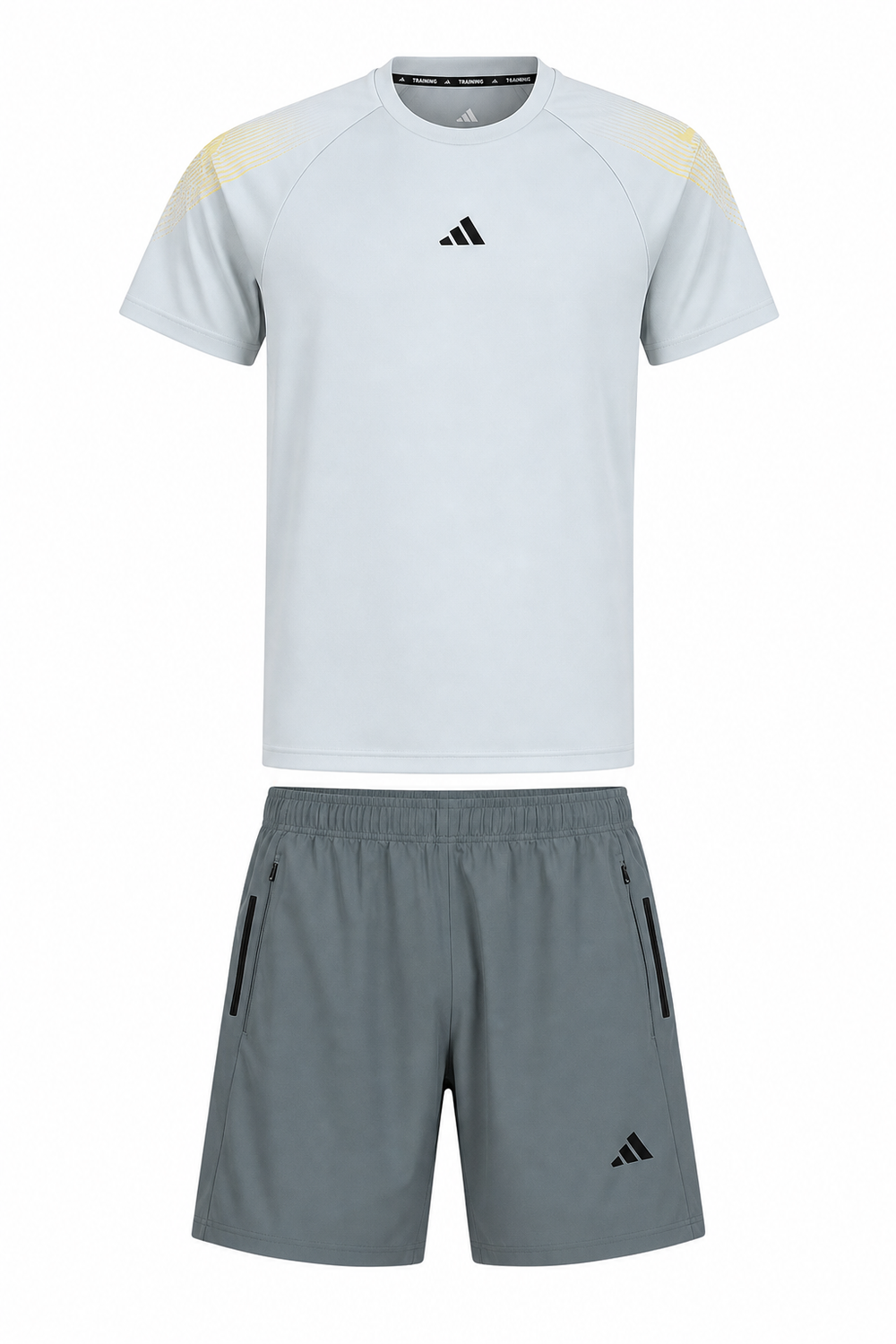 חליפת ספורט DRI-FIT עם כיסים אדידס אפור