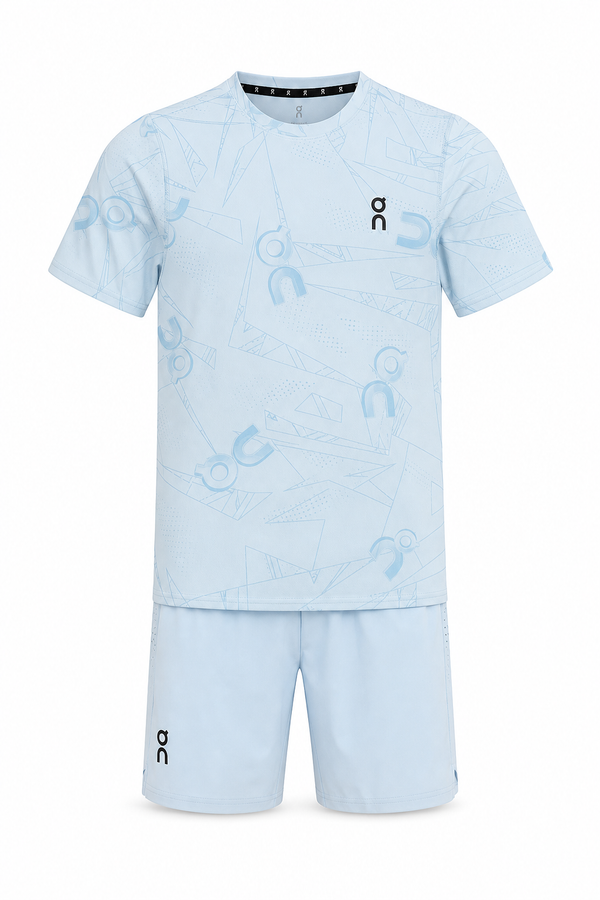 חליפת ספורט DRI-FIT עם כיסים ON-CLOUD תכלת