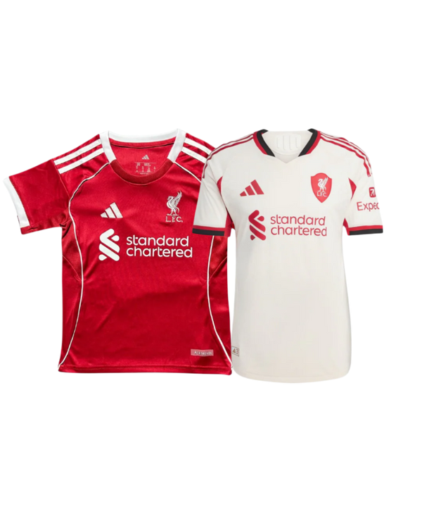 חבילת ליברפול חולצת בית+חולצת חוץ