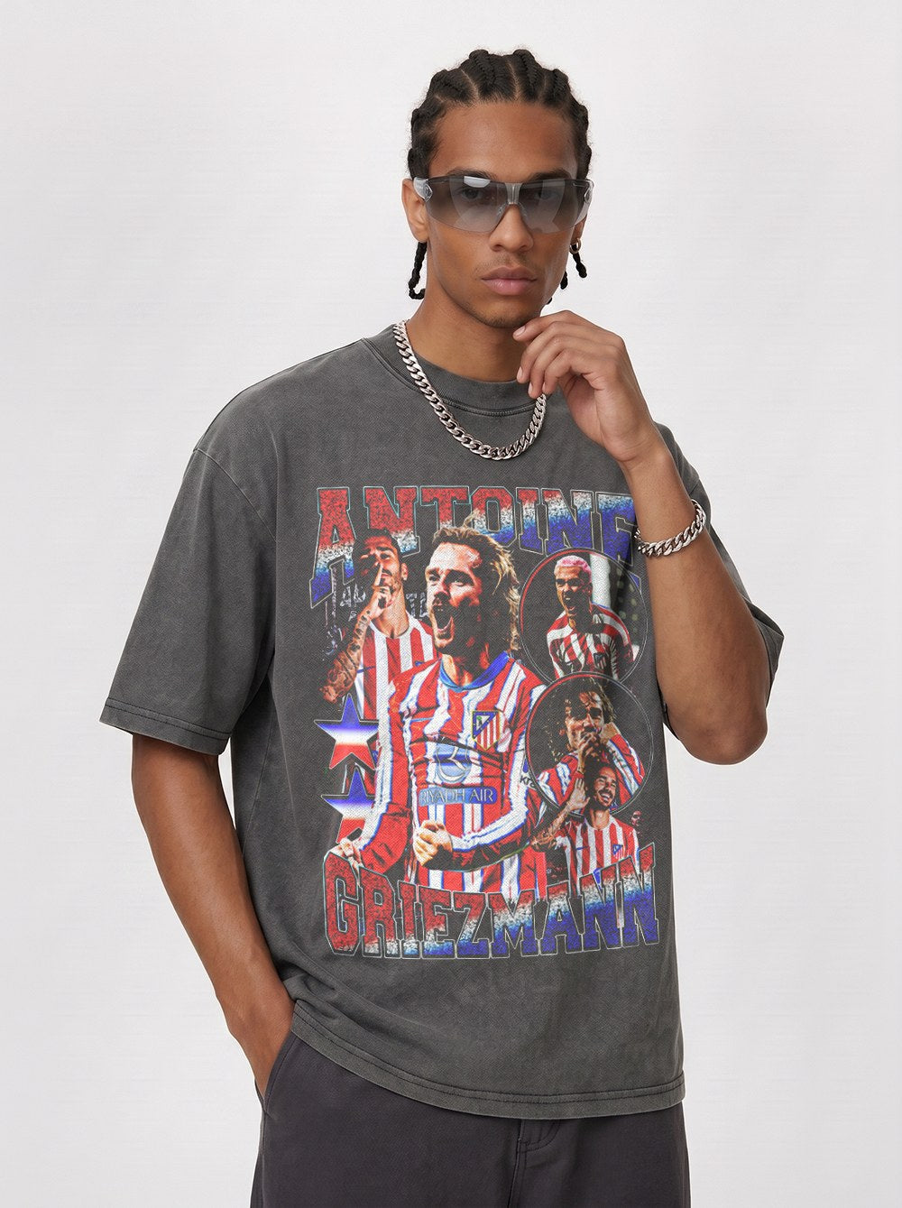 ANTOINE GRIEZMANN VINTAGE HOODIE · GOLDEN BOOT