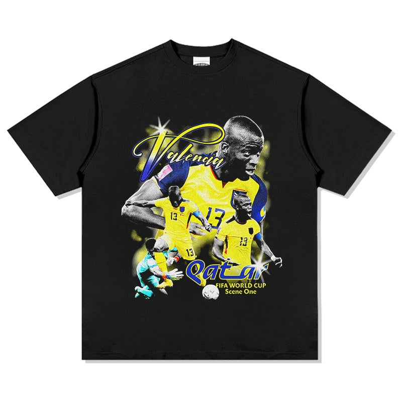 ANTONIO VALENCIA VINTAGE TEE · GOLDEN BOOT