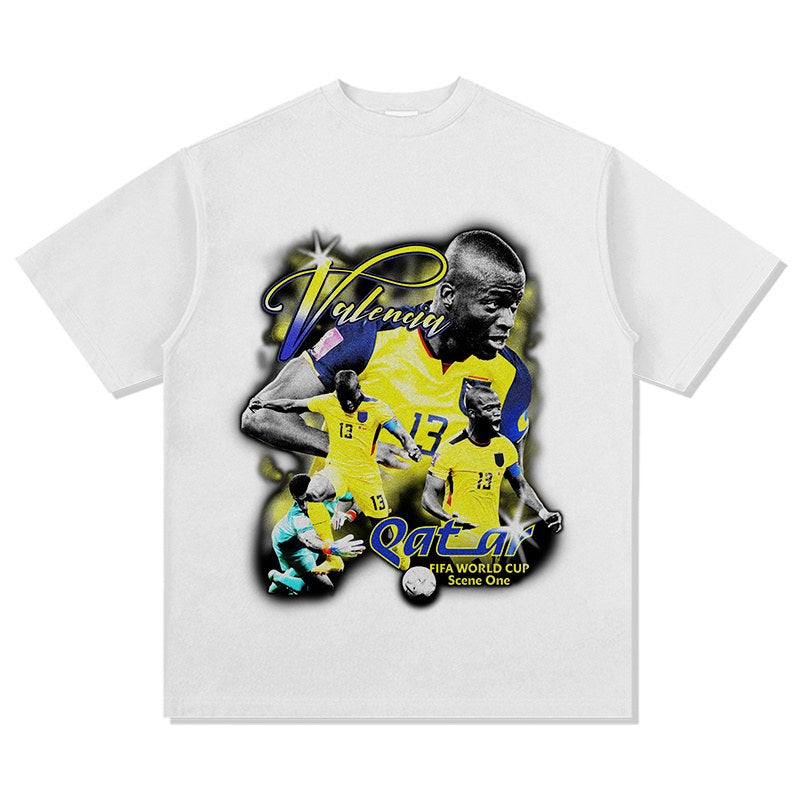 ANTONIO VALENCIA VINTAGE TEE · GOLDEN BOOT