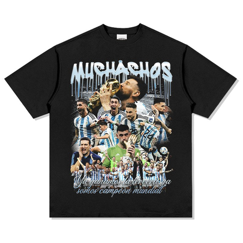 ARGENTINA VINTAGE TEE · GOLDEN BOOT