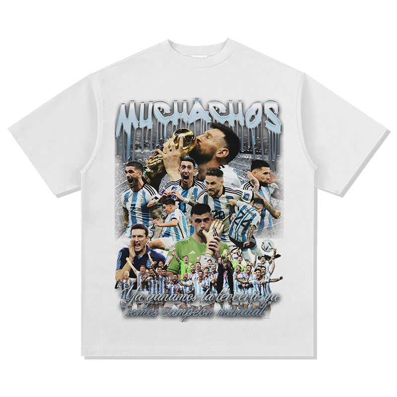 ARGENTINA VINTAGE TEE · GOLDEN BOOT