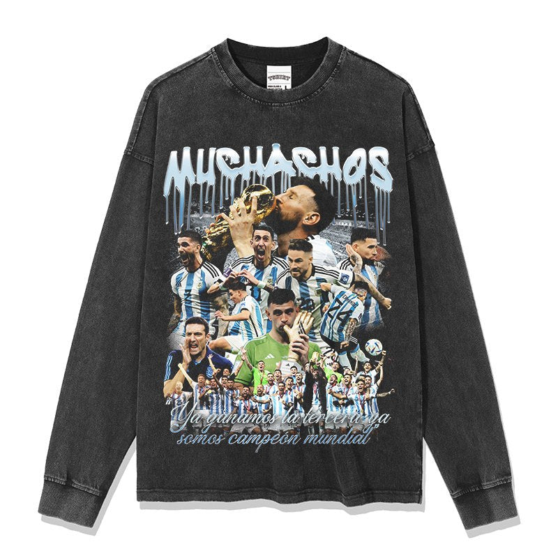 ARGENTINA LONG SLEEVE · GOLDEN BOOT