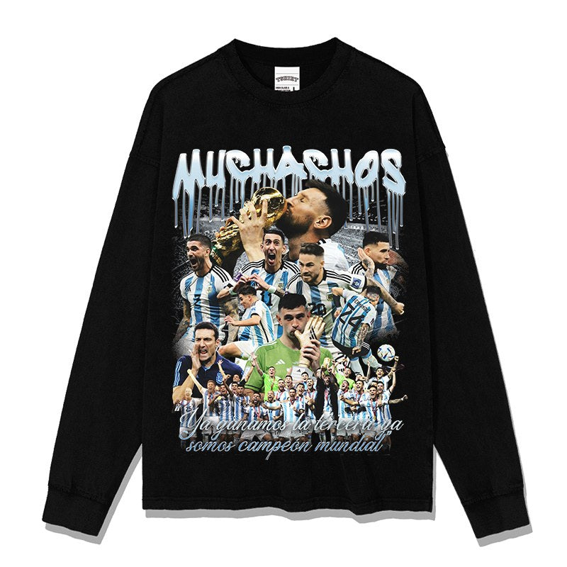 ARGENTINA LONG SLEEVE · GOLDEN BOOT