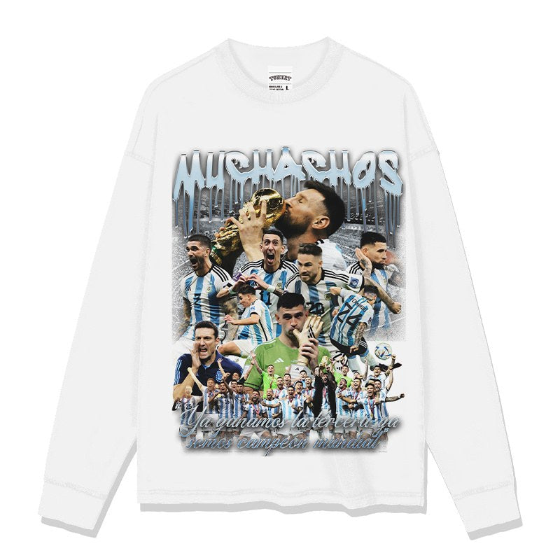 ARGENTINA LONG SLEEVE · GOLDEN BOOT