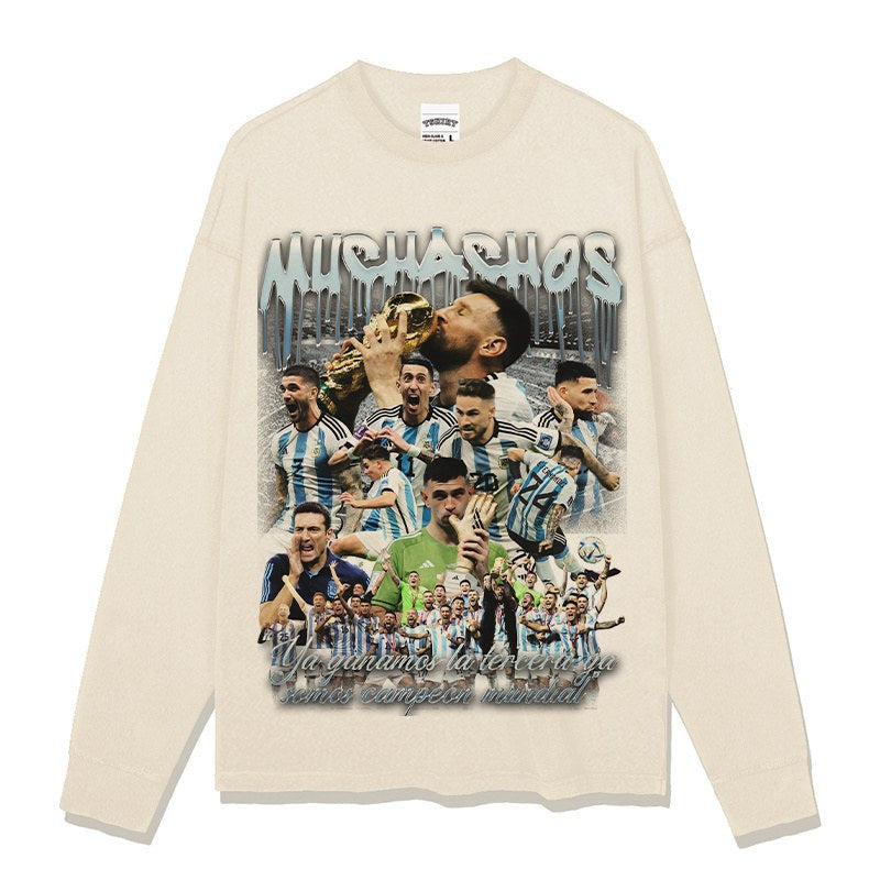 ARGENTINA LONG SLEEVE · GOLDEN BOOT