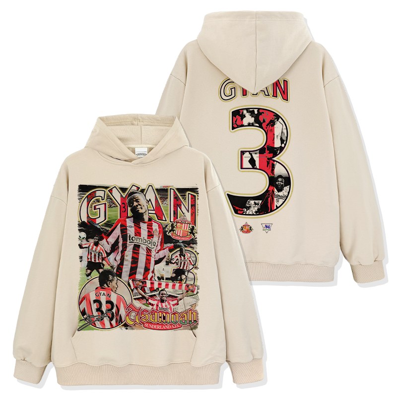 ASAMOAH GYAN VINTAGE HOODIE · GOLDEN BOOT