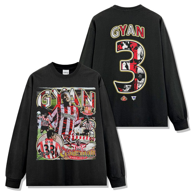 ASAMOAH GYAN LONG SLEEVE · GOLDEN BOOT