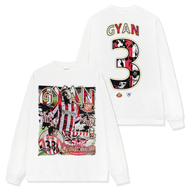 ASAMOAH GYAN LONG SLEEVE · GOLDEN BOOT