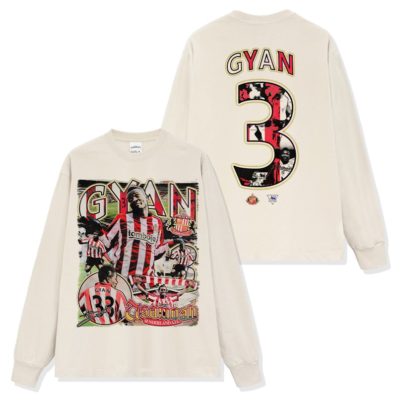ASAMOAH GYAN LONG SLEEVE · GOLDEN BOOT