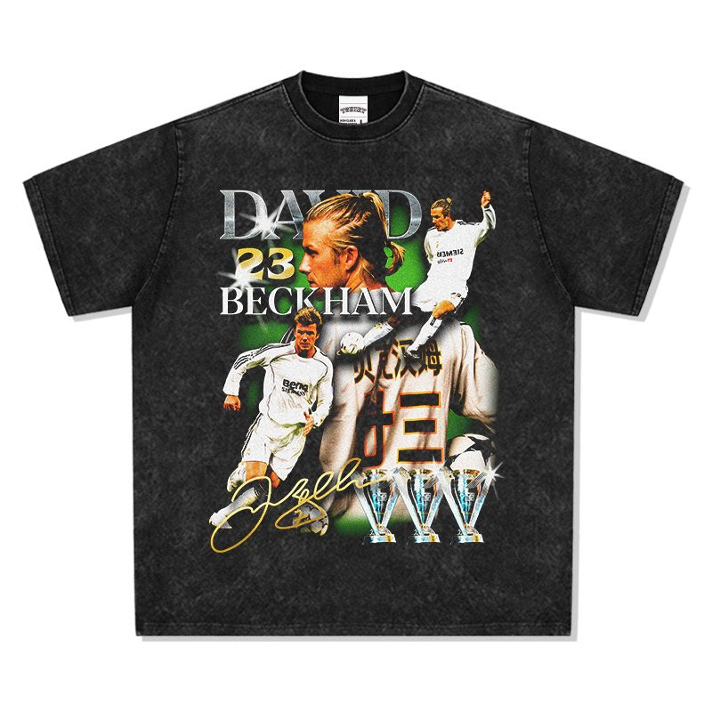 BECKHAM VINTAGE TEE · FINAL WHISTLE