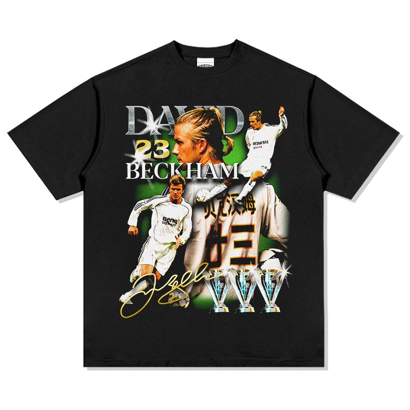 BECKHAM VINTAGE TEE · FINAL WHISTLE