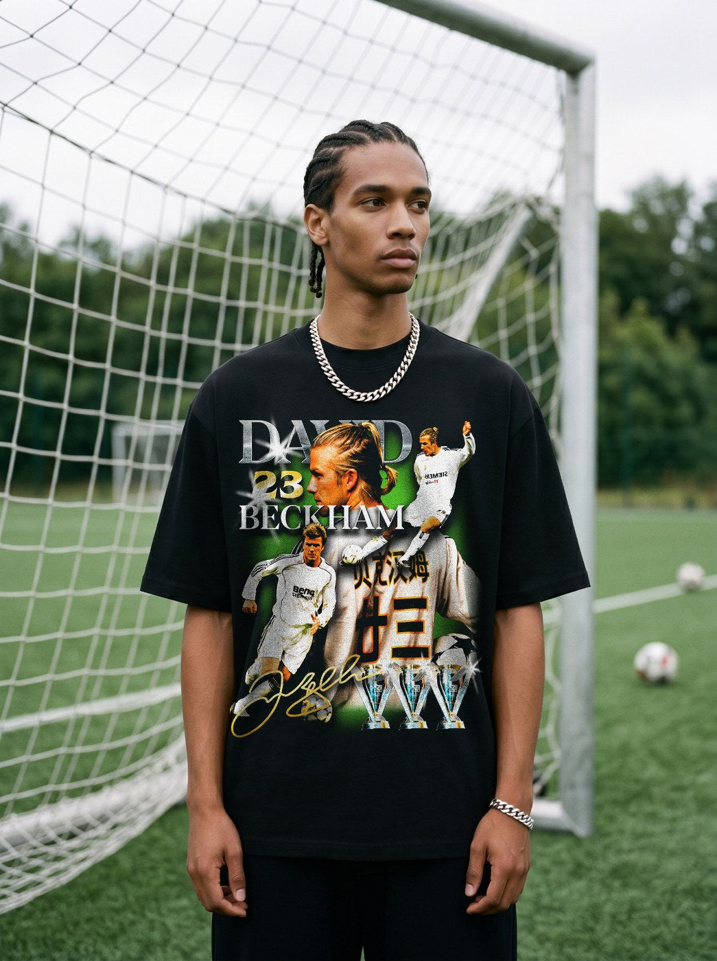 BECKHAM VINTAGE TEE · FINAL WHISTLE