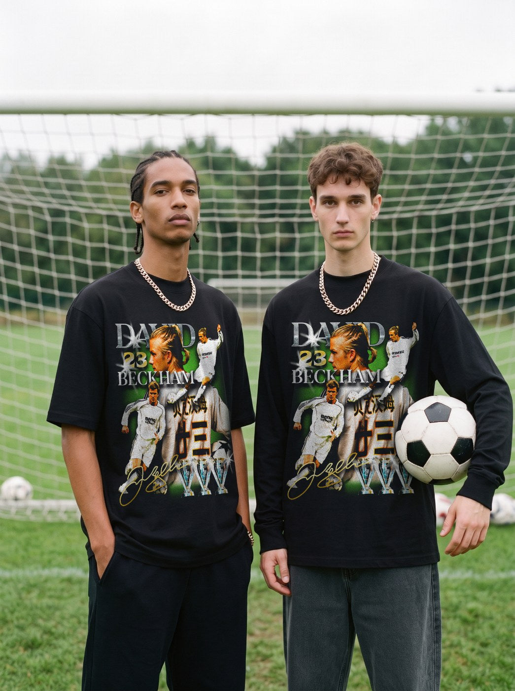 BECKHAM VINTAGE TEE · FINAL WHISTLE