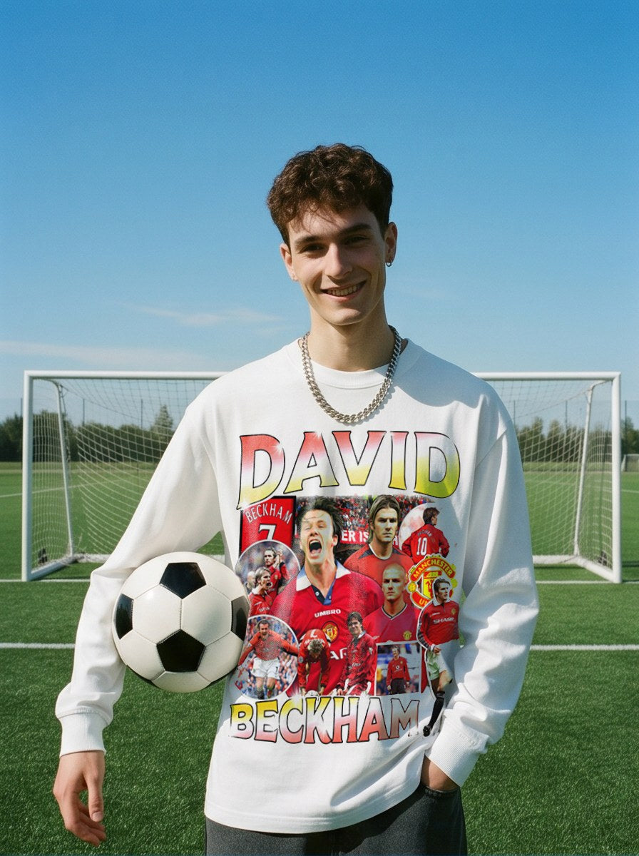 BECKHAM VINTAGE TEE · NIGHT GAME
