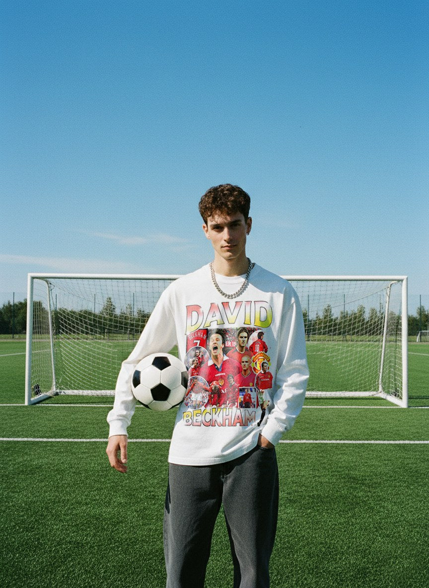 BECKHAM VINTAGE TEE · NIGHT GAME