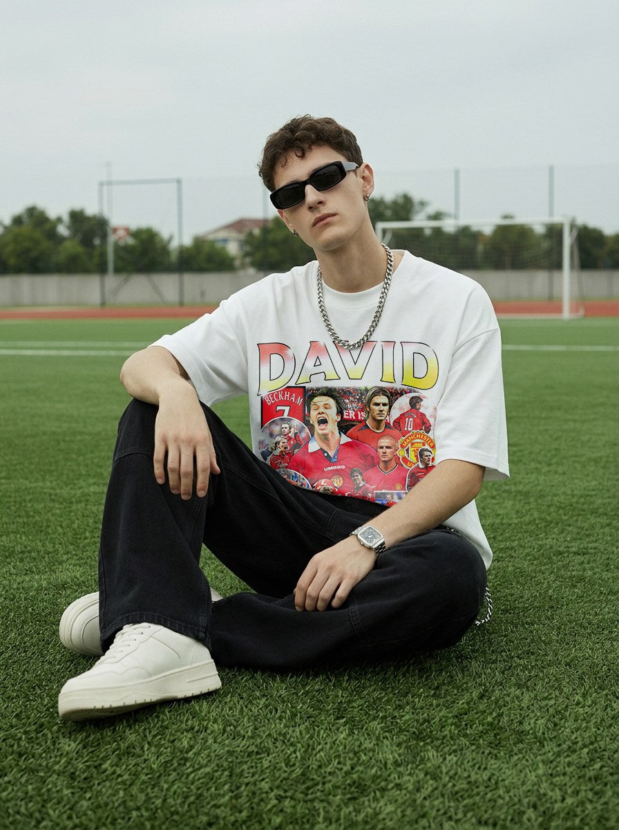 BECKHAM VINTAGE TEE · NIGHT GAME