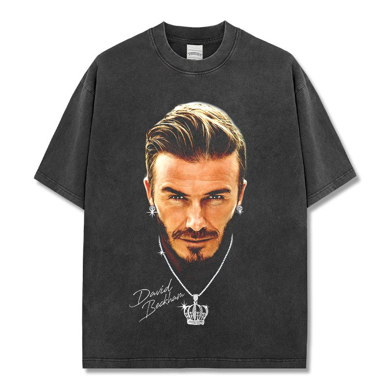 BECKHAM VINTAGE TEE · GOLDEN BOOT
