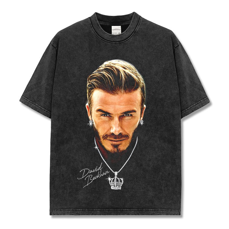 BECKHAM VINTAGE TEE · GOLDEN BOOT