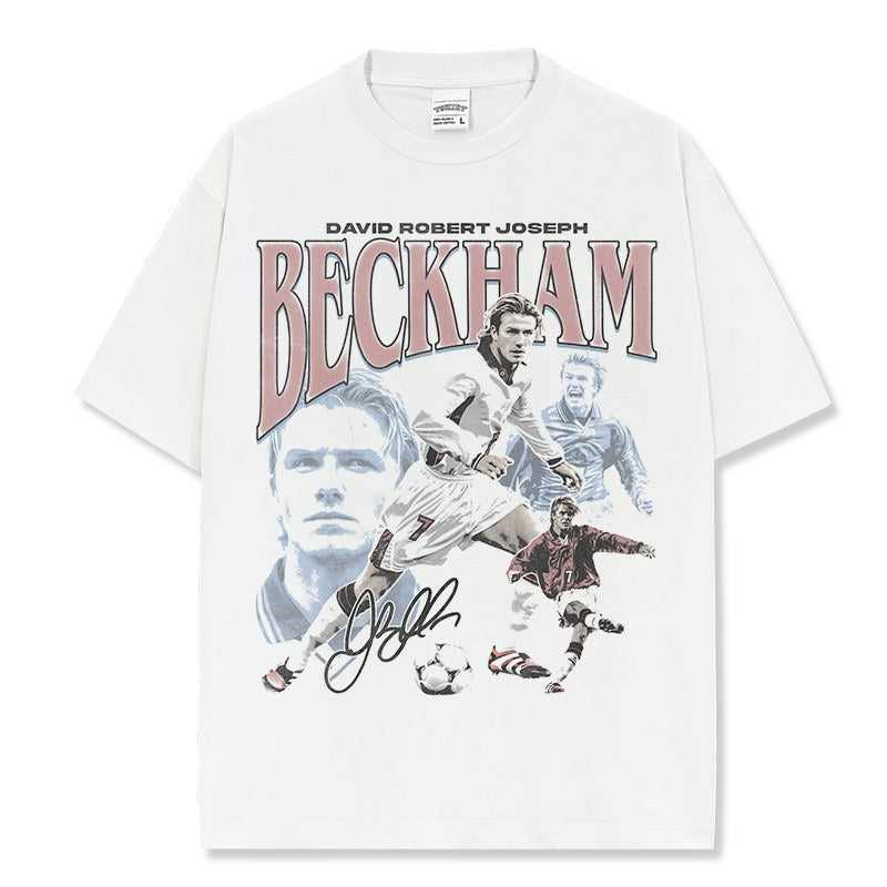 BECKHAM VINTAGE TEE · GOLDEN RIGHT