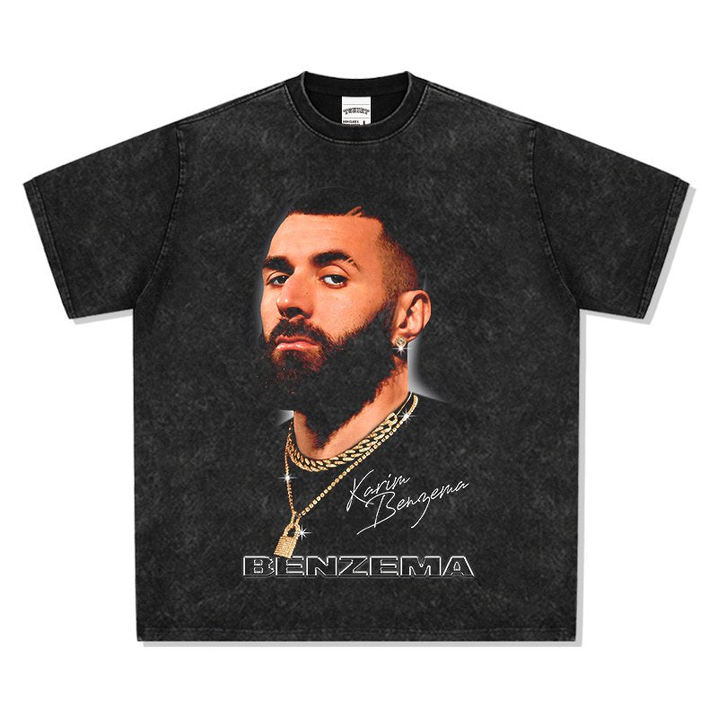 BENZEMA VINTAGE TEE · GOLDEN BOOT