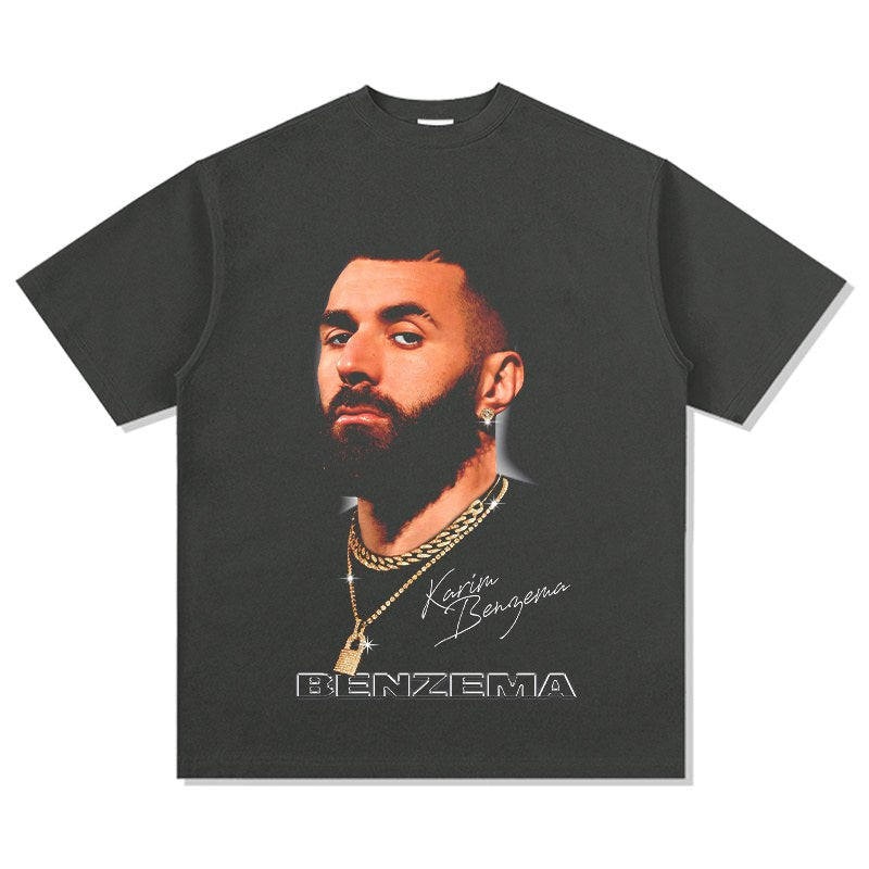 BENZEMA VINTAGE TEE · GOLDEN BOOT
