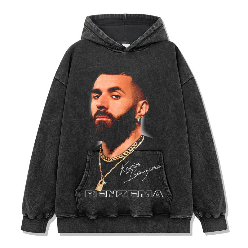 BENZEMA VINTAGE HOODIE · GOLDEN BOOT