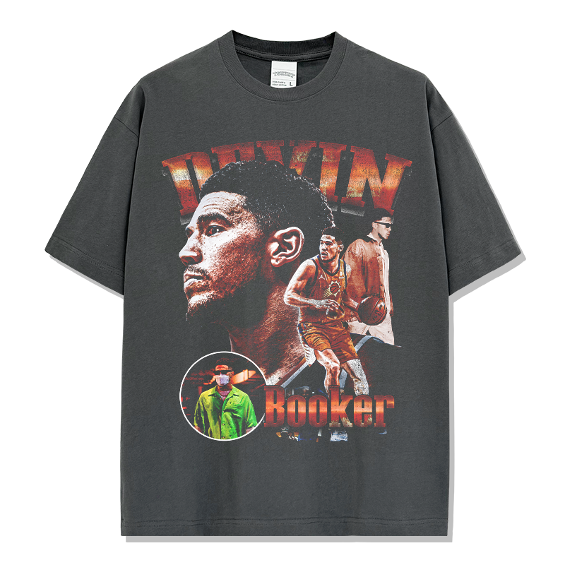DEVIN BOOKER VINTAGE TEE · SLAM DUNK