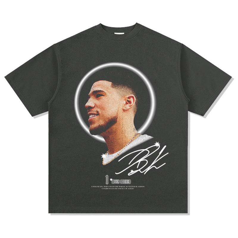 DEVIN BOOKER VINTAGE TEE · DYNASTY