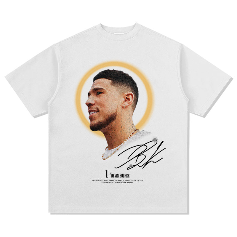 DEVIN BOOKER VINTAGE TEE · DYNASTY