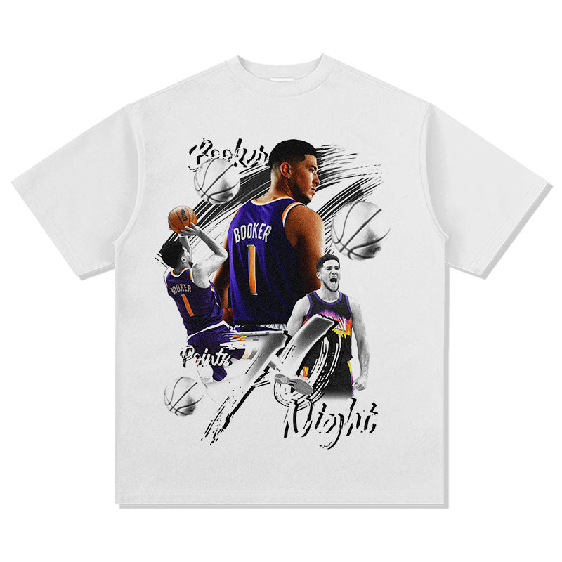 DEVIN BOOKER VINTAGE TEE · SHOWTIME